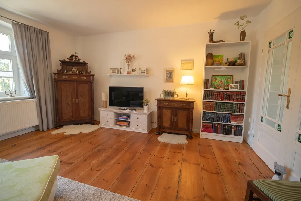 Gemütlicher Wohnbereich im Ferienhaus Anna